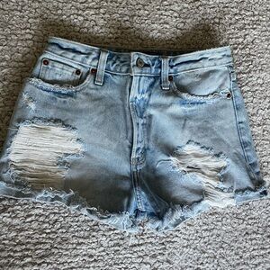 Abercrombie Annie High Rise Shorts